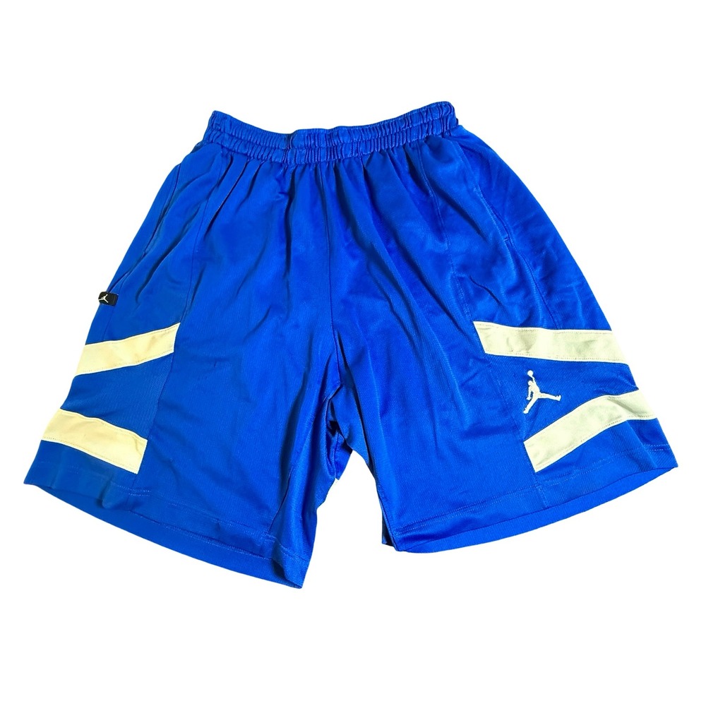 Jordan Mens Dri-FIT Basketball Shorts XL Royal Blue White‎ Jumpman 483337-474